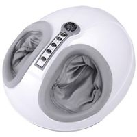 Unitech Foot Massager Heat Kneading Rolling Calves Ankle w/Remote White