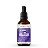 Carpal Secret Alcohol Extract, Tincture, Glycerite Bromelain, Pineapple, Turmeric, Ginkgo, Peppermint, Thyme, Basil. Carpal Tunnel Support (2 FL OZ)