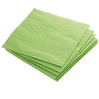 Exquisite 50 Pack of Luncheon Paper Napkins The 2 Ply Party Napkins are Highly Absorbent of Vibrant Colors - Lime Green Napkins