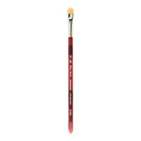 Princeton Velvetouch Artiste, Mixed-Media Brush for Acrylic, Watercolor & Oil, Series 3950 Willow's Blender Luxury Synthetic, Size 3/8
