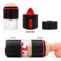 Super Stīmulation Male Māsturbation Cup Men's Underwear Six Toys for MenElectric Vibräting Mástuŗbator Toy Intelligent Heating