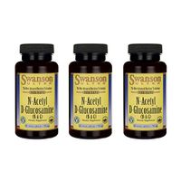 Swanson N-Acetyl D-Glucosamine (N-A-G) 750 mg 60 Veg Caps 3 Pack