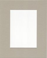Pack of 5 11x14 Tan Picture Mats with White Core for 8x10 Pictures