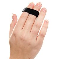 3-Point Products 3pp Buddy Loops for Jammed and Broken Fingers 1/2", Black (Package of 100)