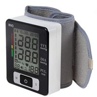 ADOSOUL Durable Automatic LCD Digital Display Wrist Blood Pressure Monitor Pulse Oximeters