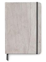Wood Themed Designs UV Printed on PU Leather A5 Bullet Dotted Journal Notebook