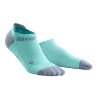 Men's Compression Socks - CEP No Show Socks 3.0, Ice/Grey 3