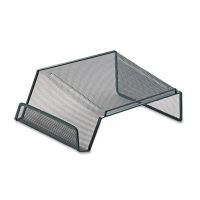 Rolodex Products - Rolodex - Mesh Telephone Desk Stand, 10 1/8w x 10 5/8d x 4 7/8h, Black - Sold As 1 Each - Supports all phone sizes. - Side pocket for messages, notes and writing instruments. - Nonskid feet protect desktop.