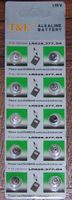 10 pack LR626 1.55V Alkaline Button Cell Batteries (also compatible with AG4, 177, 376, 377, 565, 377A, D377, G4, GA4, GP377, L626, LR66, SR626, SR626SW, SR66, and V377)