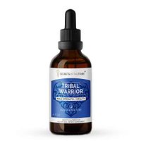 Tribal Warrior Alcohol, Glycerite Pine Pollen, Maca, Korean Red Ginseng,Barrenwort,Ashwagandha,Hawthorn,Saw Palmetto,Linden,Cordyceps. Herbal Tincture Male Strength/Vitality 4 OZ