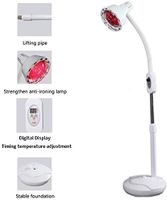 Far-Infrared Physiotherapy Lamp Beauty Salon Home Skin Baking Electric Instrument Heating Light Infra Red Heat for Pain Relief,with Timer 275W