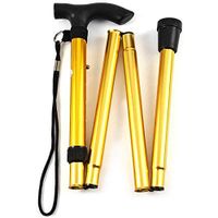 Silver Drive Medical Euro Style Light Weight Forearm Crutch for Adult 1 Pair, Gold