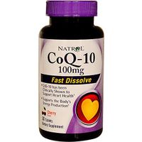 NATROL COQ10 100MG,FAST DISSOLVE, 30 TAB
