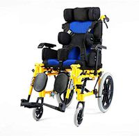 Iahshion Cerebral Palsy Children's Wheelchair car, Folding Children's Wheelchair Driving Medical, Portable Wheelchair for Handicapped and Disabled Users