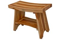EcoDecors Serenity Shower Bench, Natural