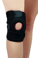 Knee Brace Support - Stabilize Knee Joint and Patella - Breathable Neoprene Support for Men & Women (Black, Medium)
