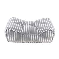 Adults, Lightweight Comfort Neck Leg Back Lumbar Support Pillow for Home & Travel, Great for Neck, Back, Under Knees, Foot - Gray