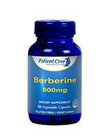 Patient One Berberine 500mg - 60 Vegetable Capsules