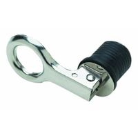Seachoice Snap Lock 1 inch Drain Plug Stainless Steel by SEACHOICE
