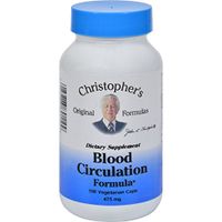 Dr. Christophers Blood Circulation Formula - 465 mg - 100 Vegetarian Capsules