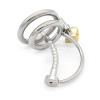 Simple Sterility Non-Toxic Chástí-ty Dē*vicě, Public Stealth Lock for Relaxing Emotions, New Men's Stainless Steel Ch@$t#!ty Lock HAIWEHAO (Size : Ring 45mm)