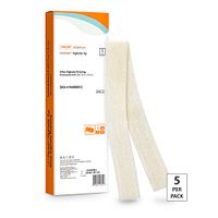 Silver Calcium Alginate Ag Sterile Highly Absorbent Antibacterial Dressing, 0.8"x12", 5 dressings/Box, MedHeal by MedvanceTM