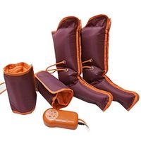 Kitzen Foot Air Massager, Knee Warmer for Foot Calf and Knee Circulation Massage Promote Blood Circulation Pain Ease (Double Thigh+ Shank)