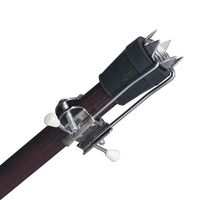 switch sticks Retractable Ice Grip Attachment for Canes and Crutches, Great for The Winter, 5 Prongs, Silver