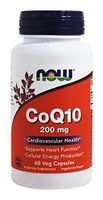 CoQ 10, 200 mg - Now Foods - 60 - VegCap