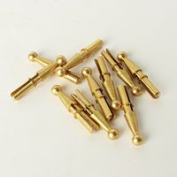 MUXIANG 10 Pcs Pipe Filters 3mm Metal Filter Extend Long Copper Filter for Wooden Tobacco Pipe Ceramic Pipe Briar Tobacco Pipe Tar Remove Tools Pipe Cleaning Tools FD0011