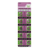 Sixsons 10 Pcs Button Cell Battery AG9 1.55V Lithium Battery Round Coin Cell Battery For Watch Clocks Controllers Toys LR936 394 SR936SW 194 V394 Alkaline Battery