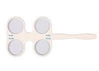 EverVictory Optical Flipper Optometry Flip Trial Lens Plastic (0.5)