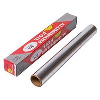 Standard Disposable Aluminum Silver Foil Roll, Chemical and Toxin Free, Great for Any Food, BBQ, Household Kitchen, Or Commercial Catering (30cmx10m)