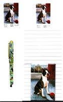 Boston Terrier Stationery Gift Set
