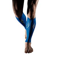 +MD Calf Compression Sleeves for Men and Women Leg Support Sleeve for Running Sports Pain Relief Blue Large