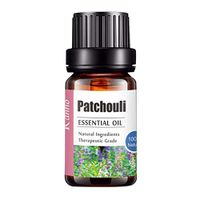 100% Pure Essential Oil, 0.34 Oz Natural Aromatherapy Essential Oils for Diffuser, Humidifier, Massage, Aromatherapy, Skin Care, Perfume (Patchouli)