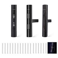 3 PCS Car Diffuser Vent Clip, Cylindrical Essential Oil Car Vent Clips Aromatherapy Diffuser with 18 Refill Sticks for Car, Office, Kitchen, Bathroom, Pet Houses