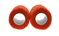 Andover Flexible Sports Tape Wrap (2 Pack), Orange, 3"