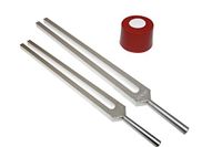 Radical D 288Hz & A 426.7Hz Chakra Healing Therapy Tuning Forks w Activator and Pouch