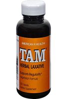 American Health Tam Herbal Laxative Tablets - Supports Regularity, Eases Occasional Constipation - Non-GMO, Gluten-Free, Vegan - 78 mg Cascara Sagrada - 250 Count, 125 Total Servings