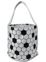 Sporty Soccer Easter Halloween Candy Basket Bucket snack bags children kids practice
