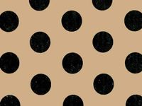 Black Polka DOTS on Kraft Brown Tissue Paper for Gift Wrapping 20"x30" Sheets (10)