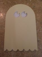 Ivory Ghost Halloween Note Cards w/ Envelopes