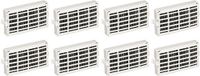 Refrigerator Air Filter Replacement Compatible with Whirlpool Fresh Flow W10311524 AIR1, 8 Filters
