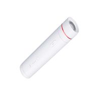 FEIYABDF Smart Personal Alarm for Women, Mini Flashlight Strobe, APP (BBguarder). Location/Recording Function, Smart Self Defense for Women、Elderly and Child.(White)