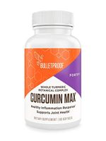 Bulletproof Curcumin Max, Bioavailable Natural Turmeric Complex, Ginger, Boswellia, Stephania, Enhanced Absorption Brain Octane MCT Softgels (60 Softgels)