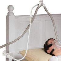 CARESHINE Adjustable Foldable CPAP Hose Holder Hanger for Preventing Tube Leakage and Tangle 360° Universal Rotating Ball Head Ship from US