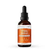 Secrets Of The Tribe - Tribal Shield, Immune/Endurance/Wellbeing, Herbal Supplement Blend Drops Alcohol Liquid Extract (2 fl oz)