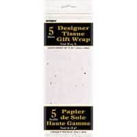 Glitter Tissue Paper Sheets (Pack of 14)