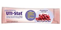 UTI-Stat Cranberry Flavor 1 oz. Individual Packet Ready to Use, 60001-U - Case of 96